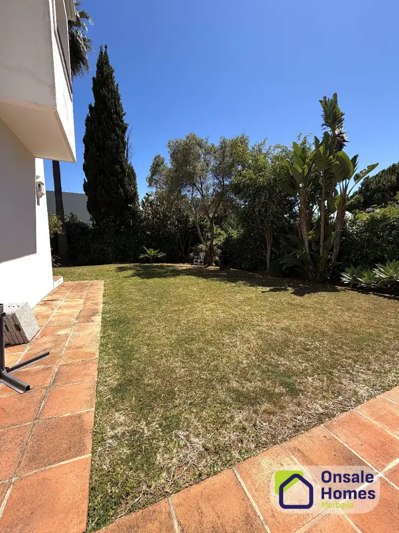 Garden of Houses for rent in Marbella  with Air Conditioner, Private garden and Terrace