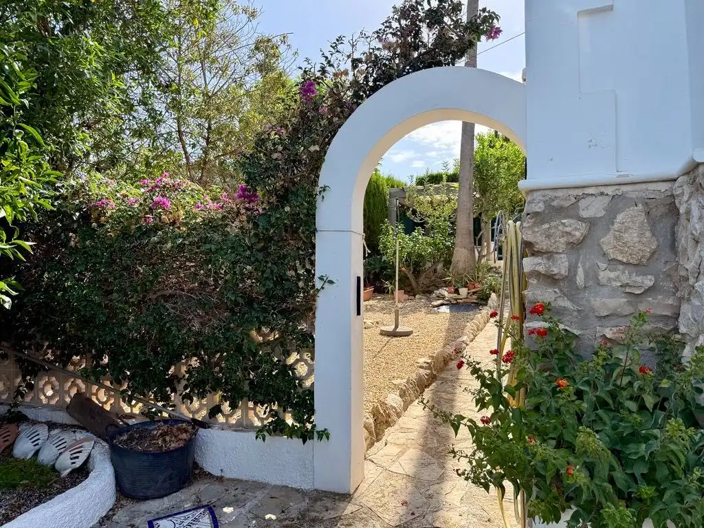 Jardín de Casa o chalet en venta en Jávea / Xàbia con Aire acondicionado, Calefacción y Jardín privado