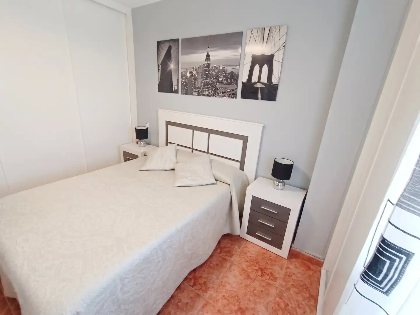 Bedroom of Flat for sale in Parla  with Air Conditioner, Heating and Storage room