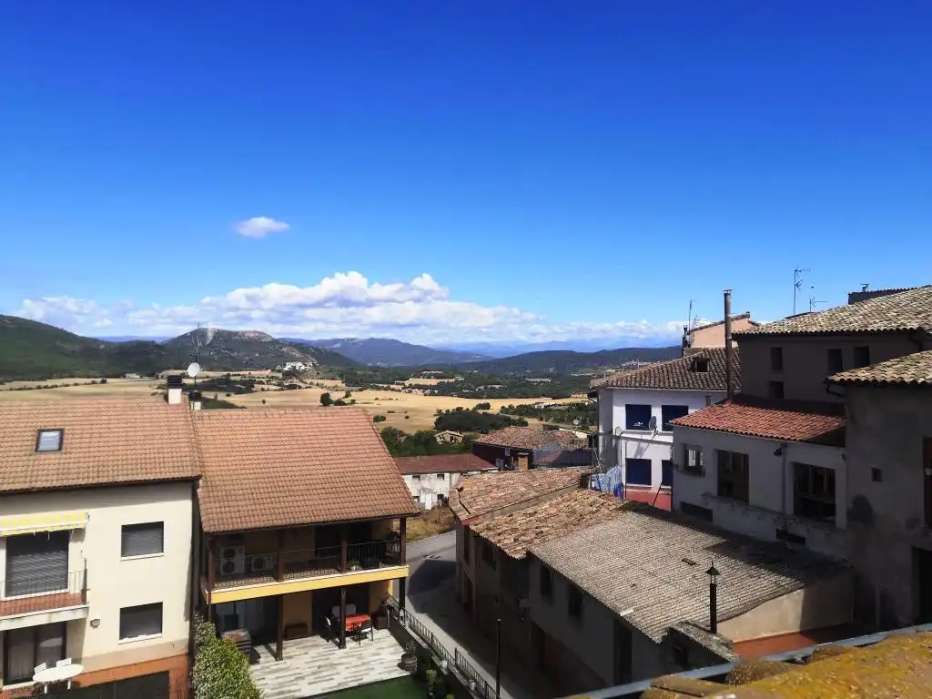 Exterior view of Flat for sale in La Puebla de Castro  with Heating, Parquet flooring and Terrace