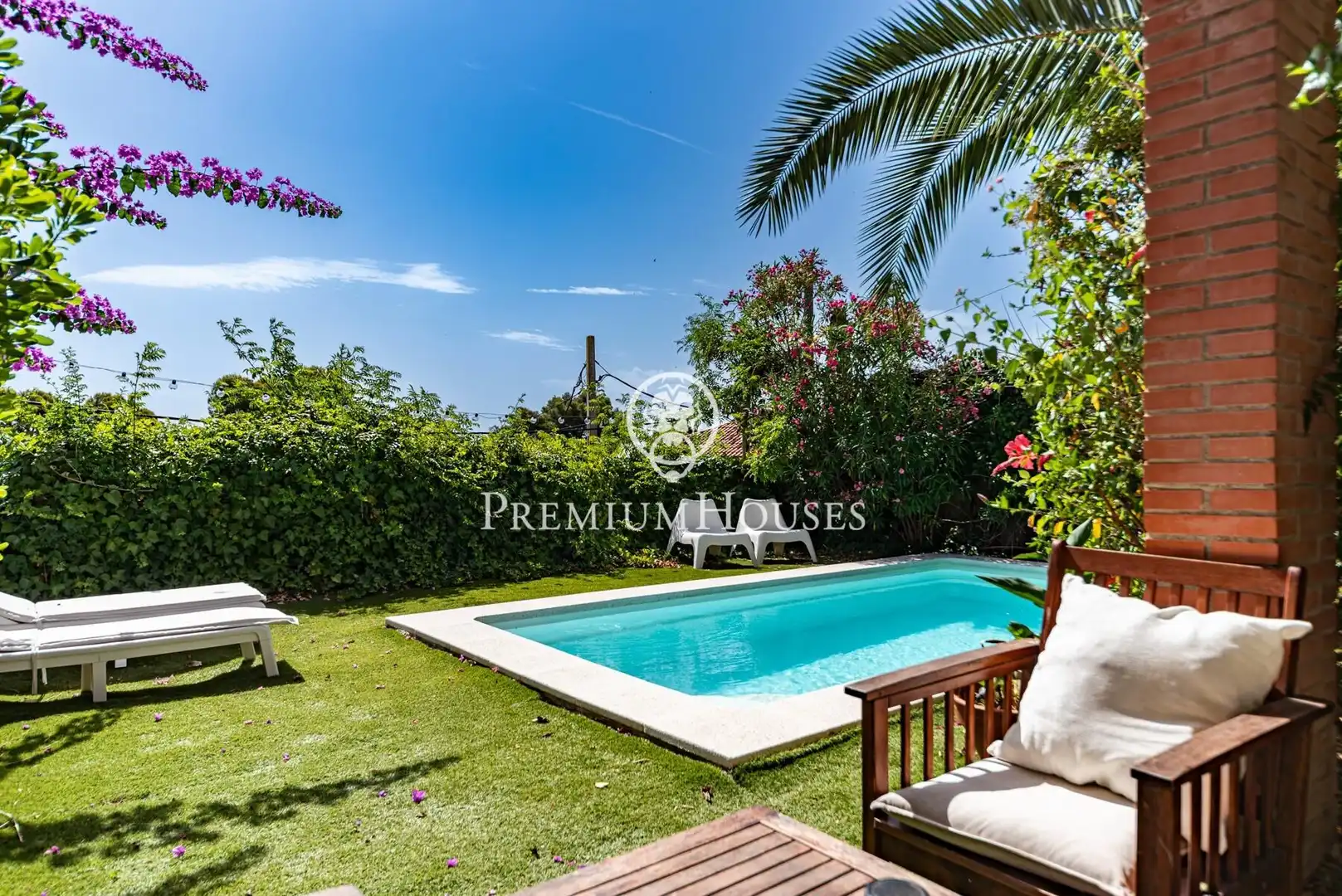 Garden of Houses for sale in Castelldefels  with Heating, Private garden and Terrace
