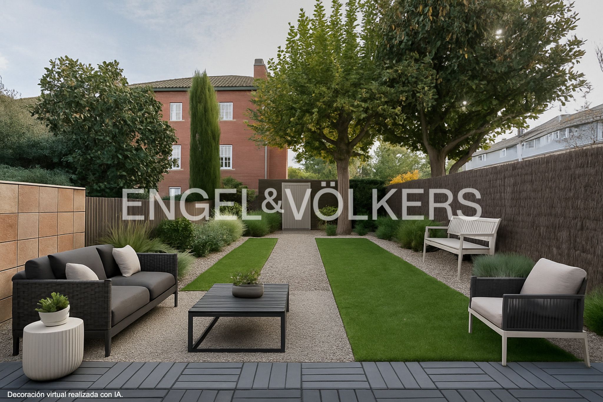 Terrassa de Casa o xalet en venda en Sant Cugat del Vallès amb Aire condicionat, Calefacció i Jardí privat