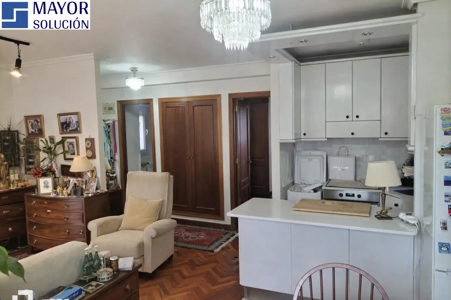 Cocina de Piso en venta en Santander con Calefacción, Parquet y Trastero