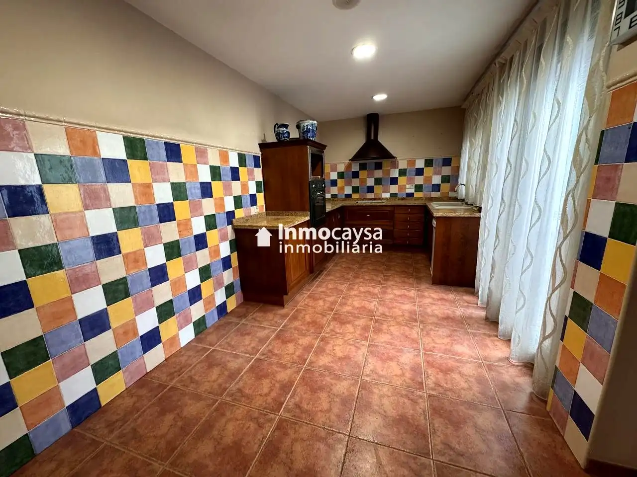 Cocina de Casa o chalet en venta en Novelé  / Novetlè con Aire acondicionado, Terraza y Piscina