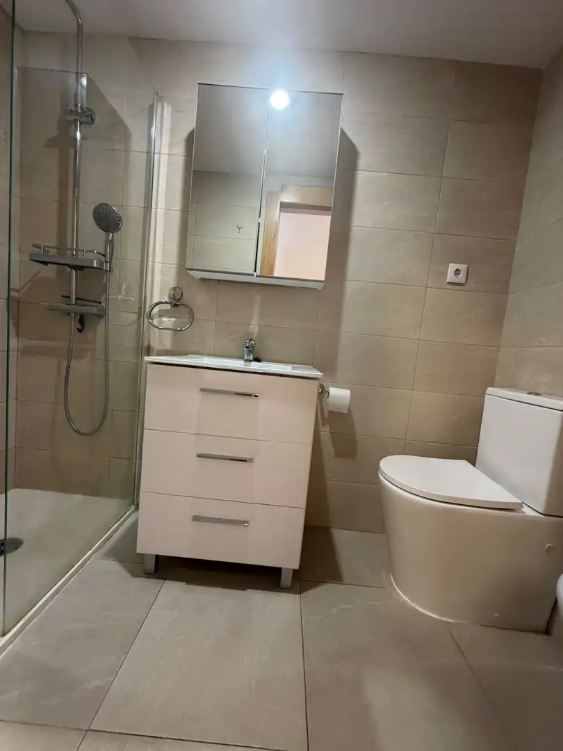 Bathroom of Flat for sale in Gijón   with Heating and Parquet flooring