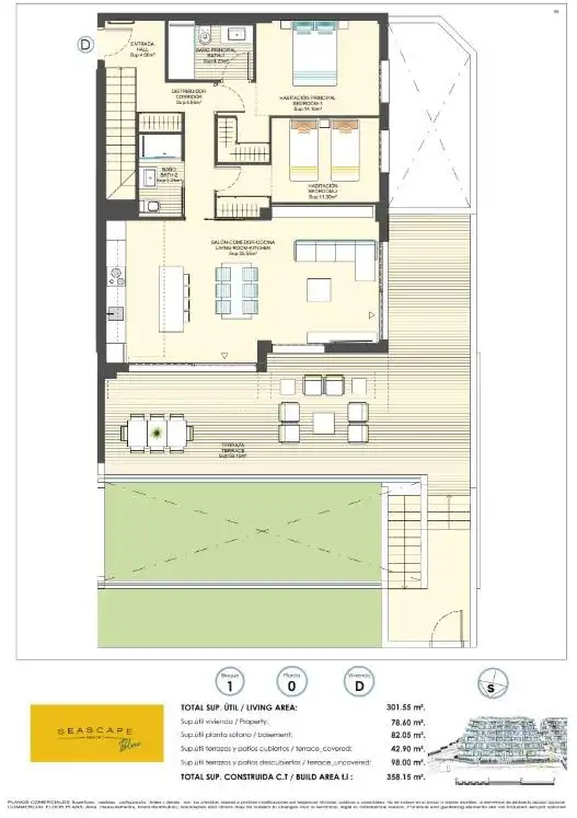 Apartament en venda en Finestrat amb Aire condicionat, Jardí privat i Terrassa