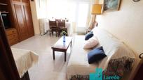 Living room of Flat for sale in Laredo  with Heating, Furnished and Balcony
