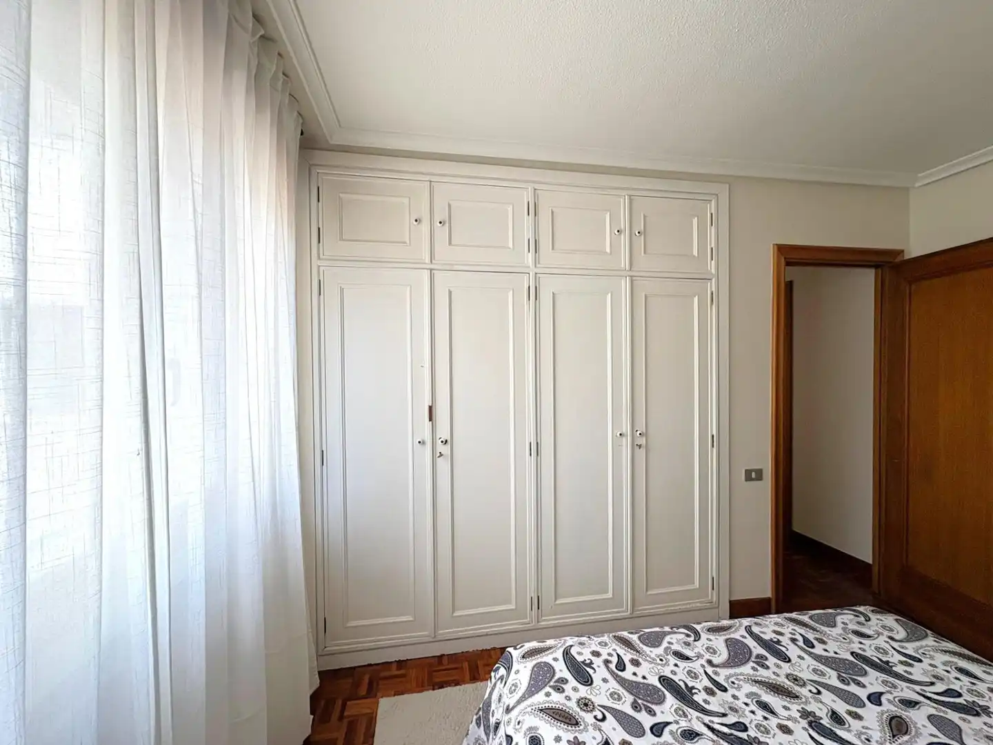 Bedroom of Flat for rent in Oviedo   with Heating and Furnished