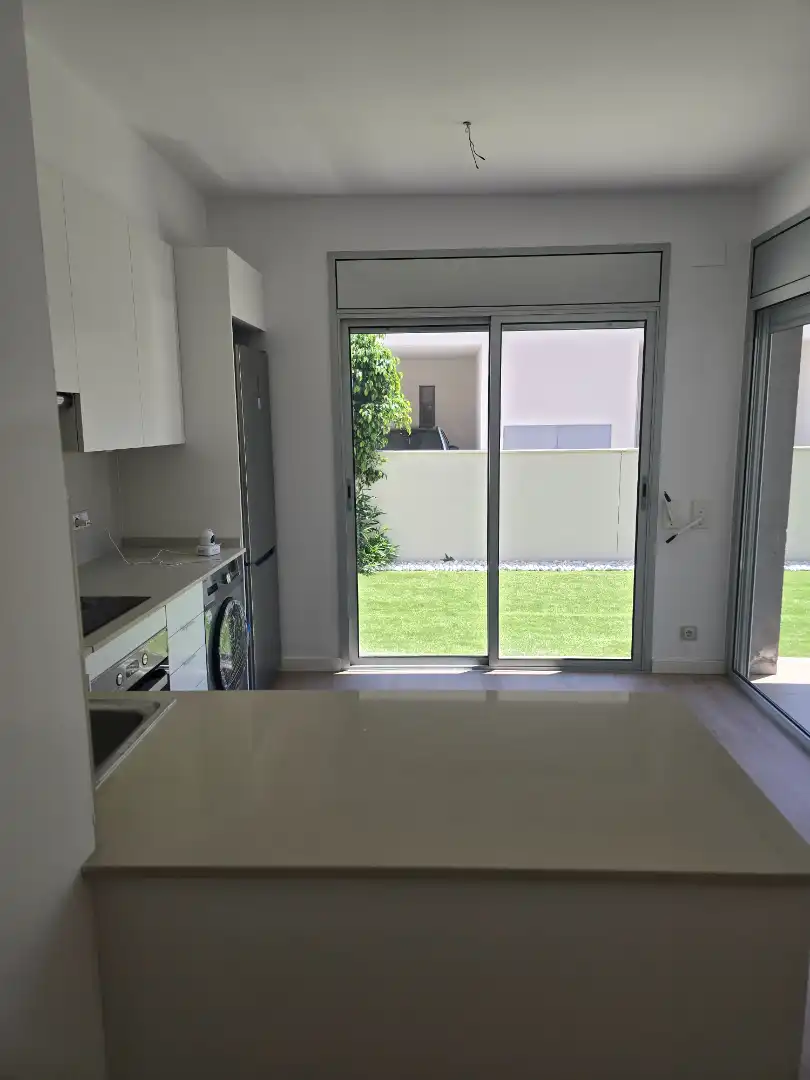 Küche von Wohnung zum Verkauf in Vandellòs i l'Hospitalet de l'Infant mit Klimaanlage, Heizung und Privatgarten