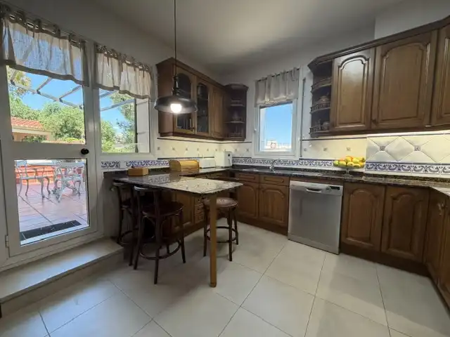 Cuina de Casa o xalet en venda en Riudoms amb Calefacció i Terrassa