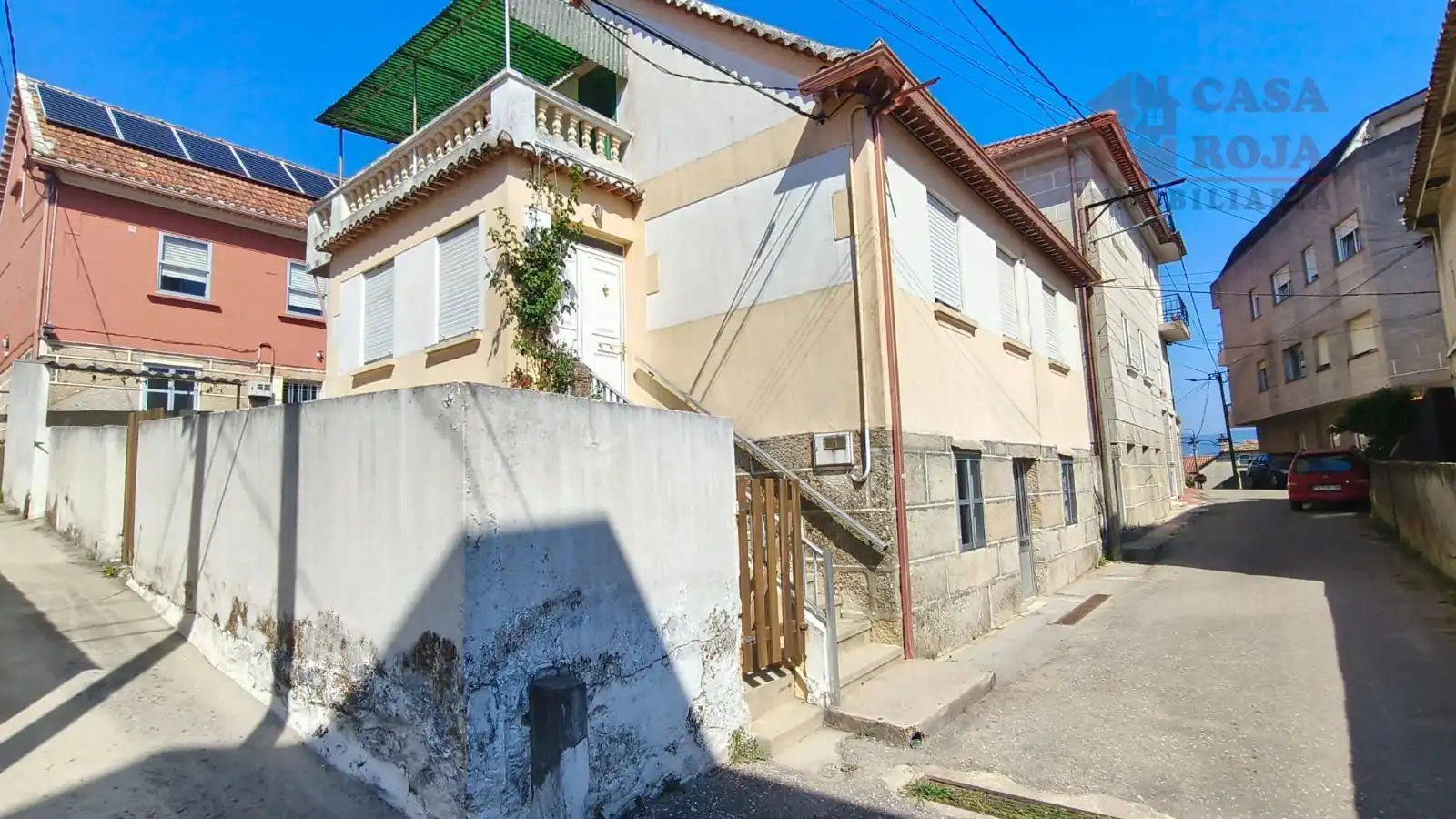 Exterior view of Houses for sale in Moaña  with Terrace, Storage room and Furnished