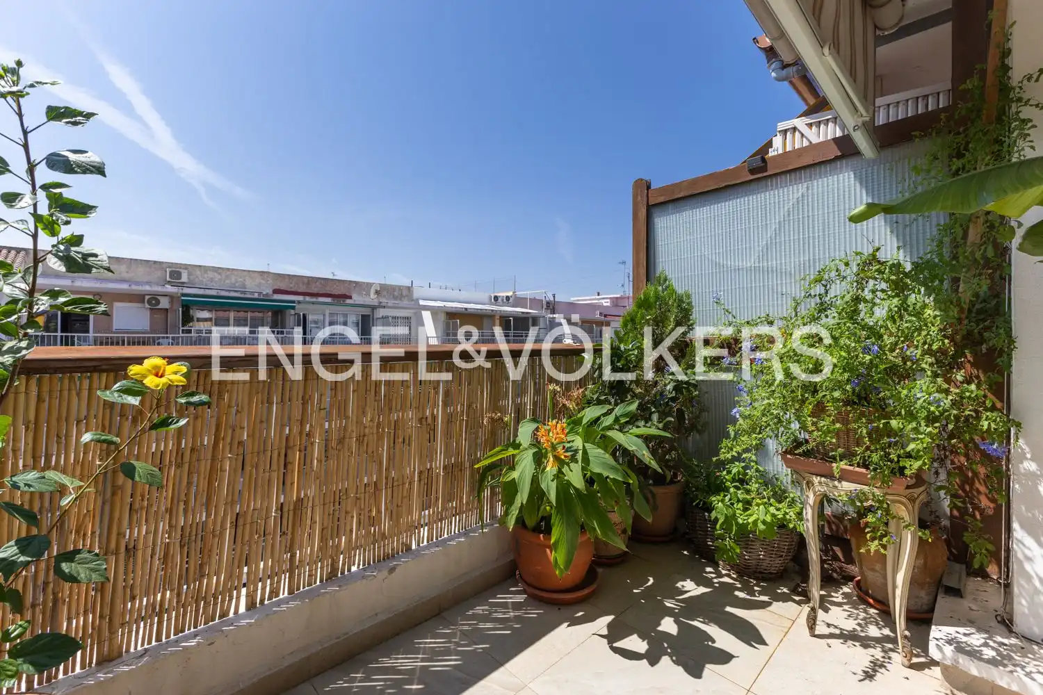 Terraza de Piso de alquiler en Cullera con Calefacción, Terraza y Amueblado