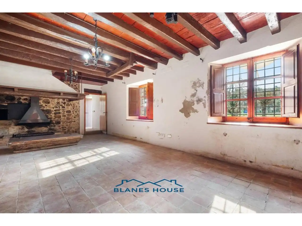 Dining room of Country homes for sale in Fogars de la Selva  with Heating, Private garden and Terrace