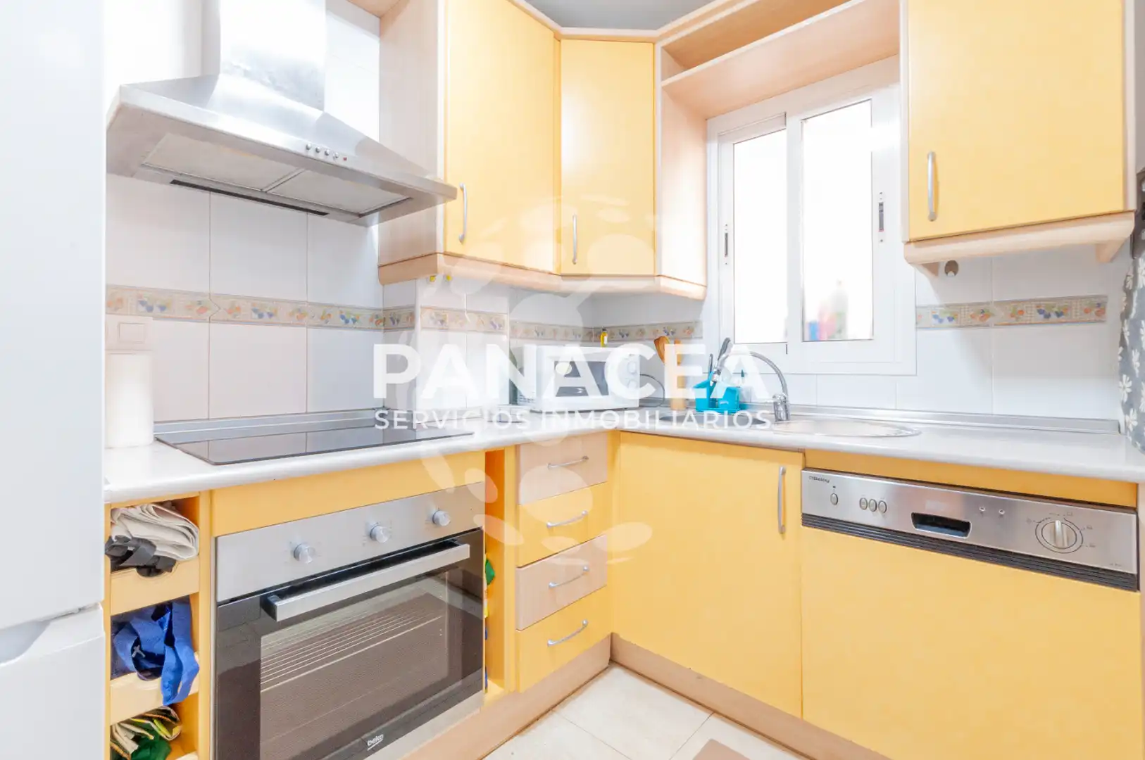Kitchen of Flat for sale in Roquetas de Mar  with Terrace, Furnished and Oven