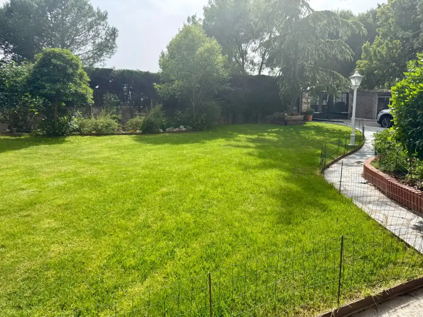 Jardín de Piso en venta en Las Rozas de Madrid con Aire acondicionado, Jardín privado y Parquet