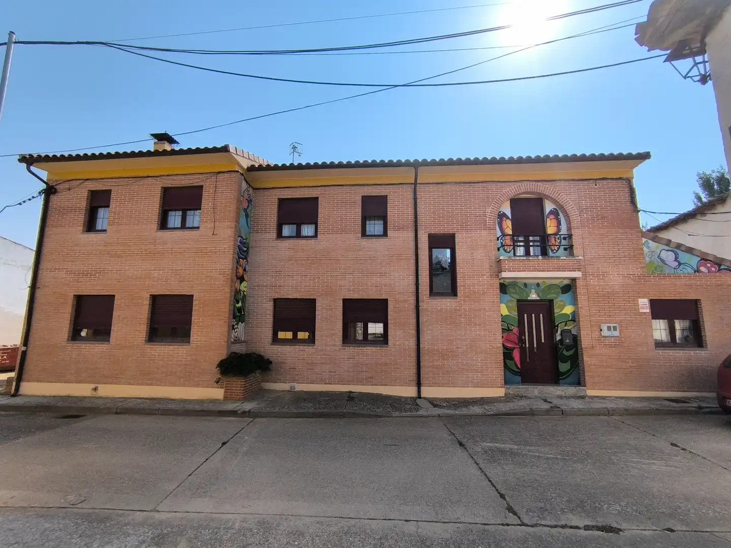 Vista exterior de Casa o chalet en venta en Frechilla con Calefacción, Jardín privado y Parquet