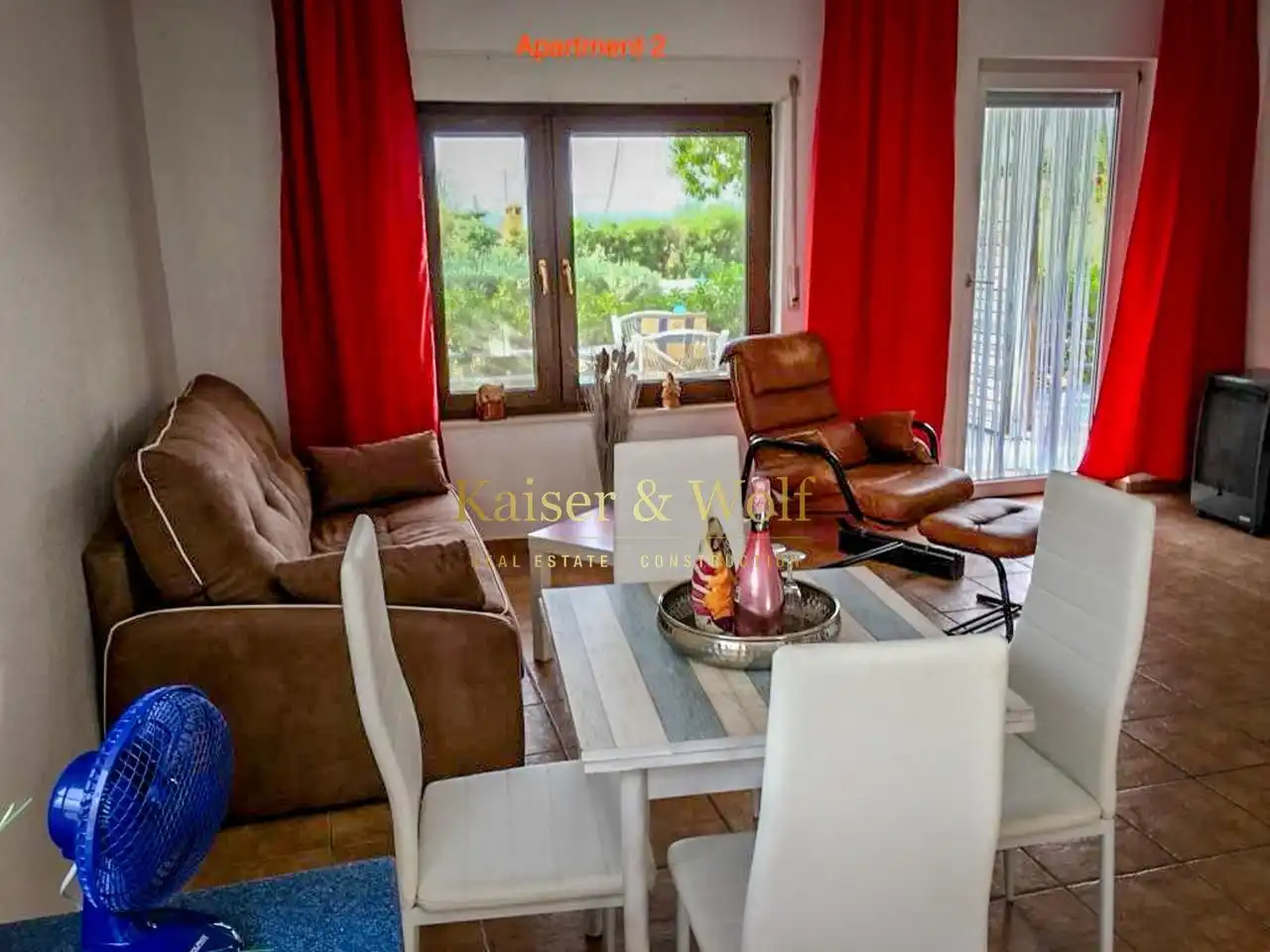 Sala d'estar de Finca rústica en venda en Albatera amb Aire condicionat, Jardí privat i Piscina