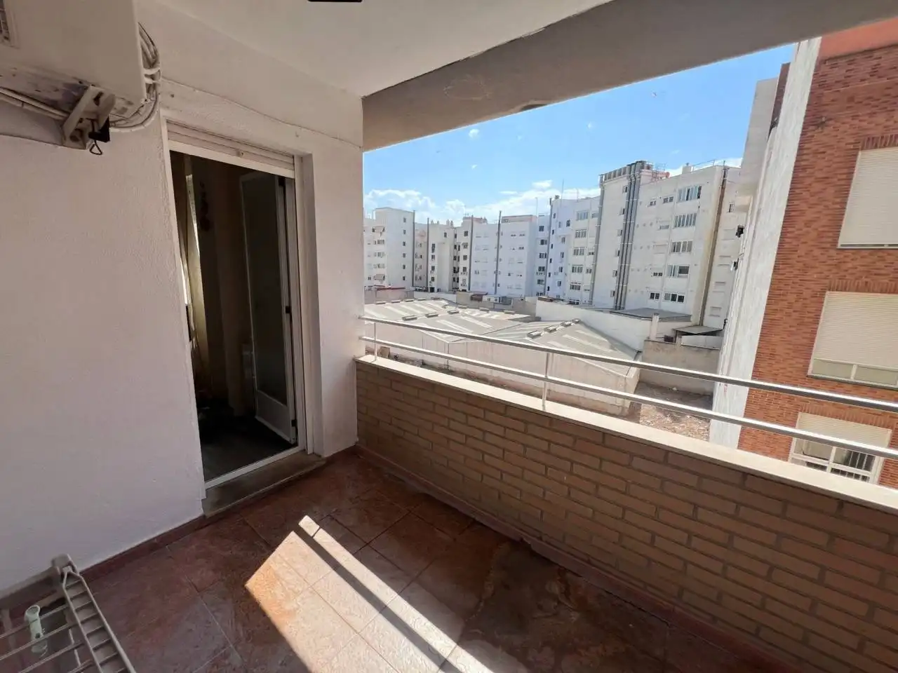 Terrasse von Wohnungen zum Verkauf in Burriana / Borriana mit Klimaanlage, Heizung und Abstellraum