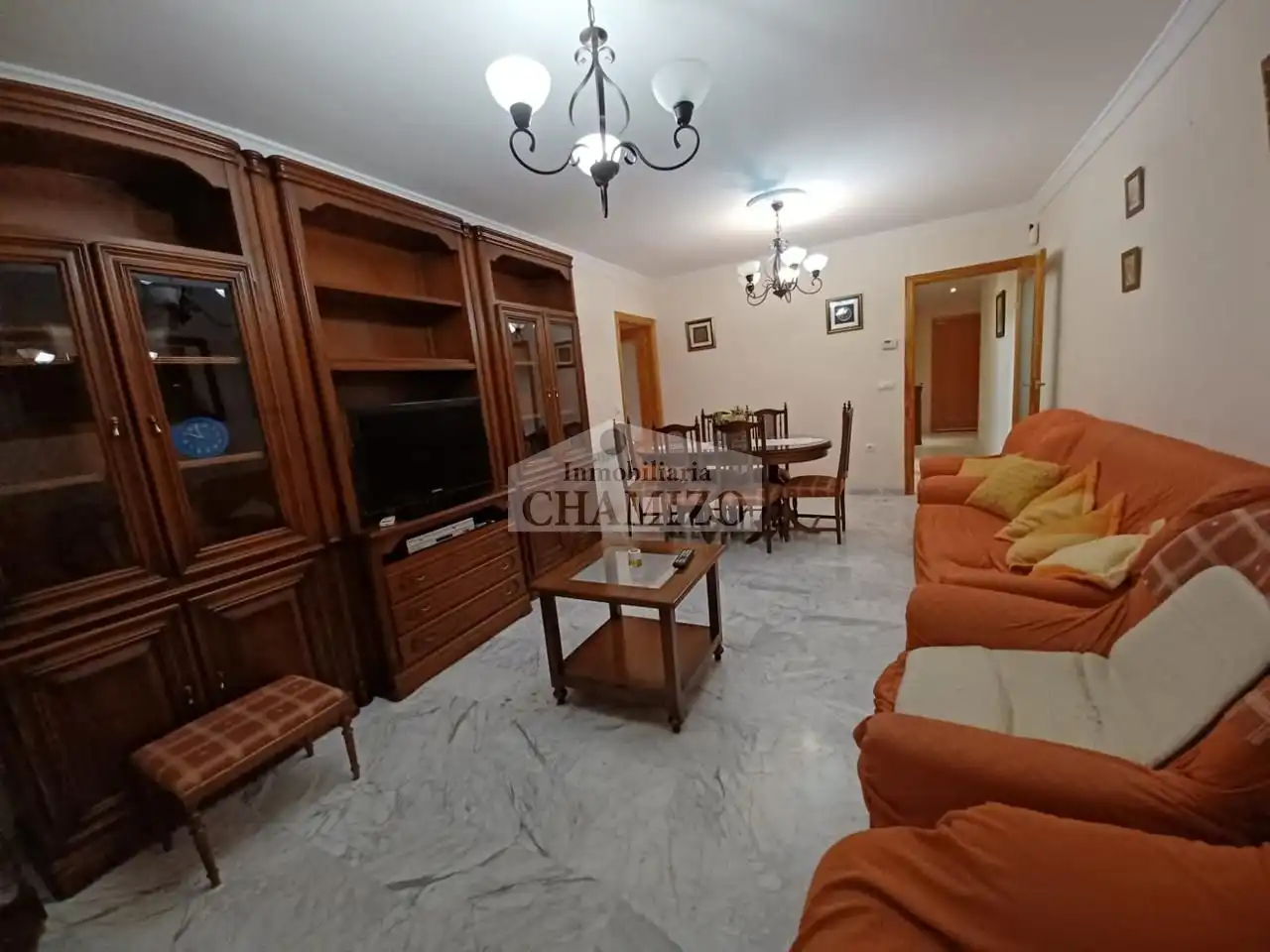 Sala de estar de Piso en venta en Villanueva de la Serena con Aire acondicionado, Calefacción y Trastero
