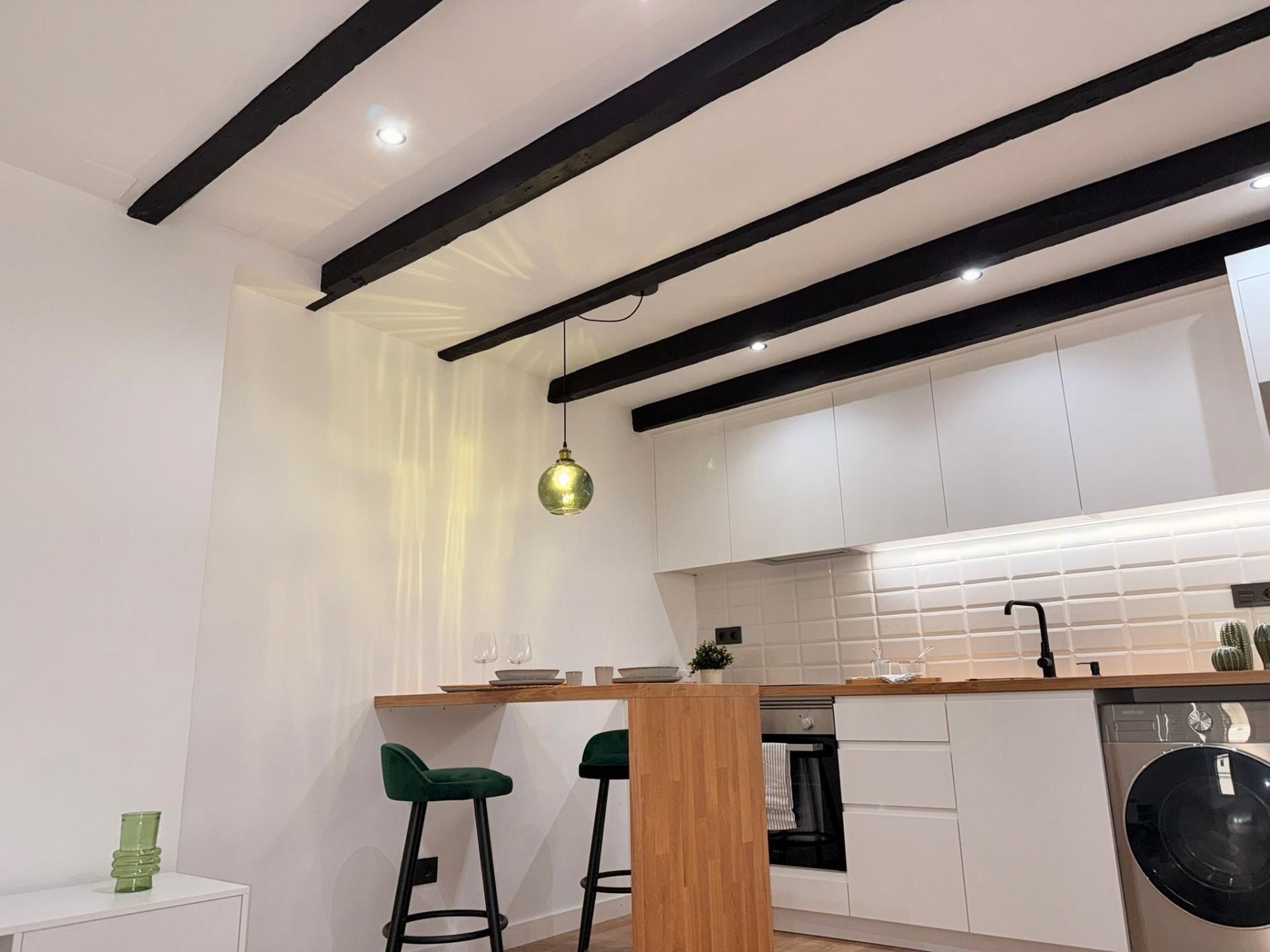Kitchen of Flat for sale in Sabadell  with Heating