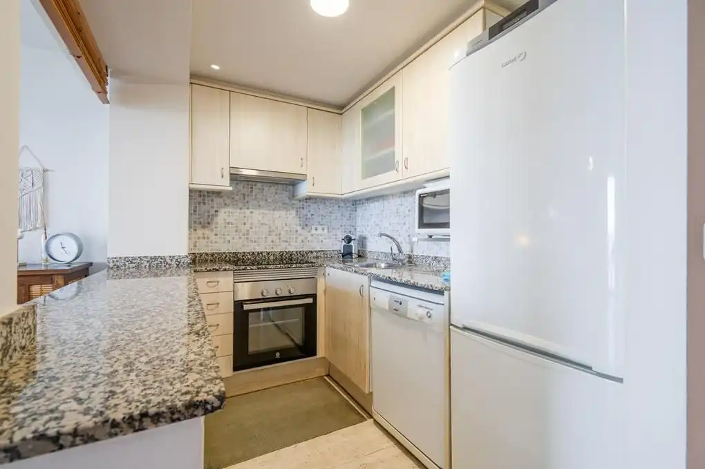 Kitchen of Flat for rent in Calonge i Sant Antoni  with Air Conditioner, Heating and Terrace