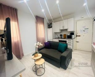 Sala d'estar de Pis de lloguer en  Madrid Capital amb Calefacció, Moblat i Forn