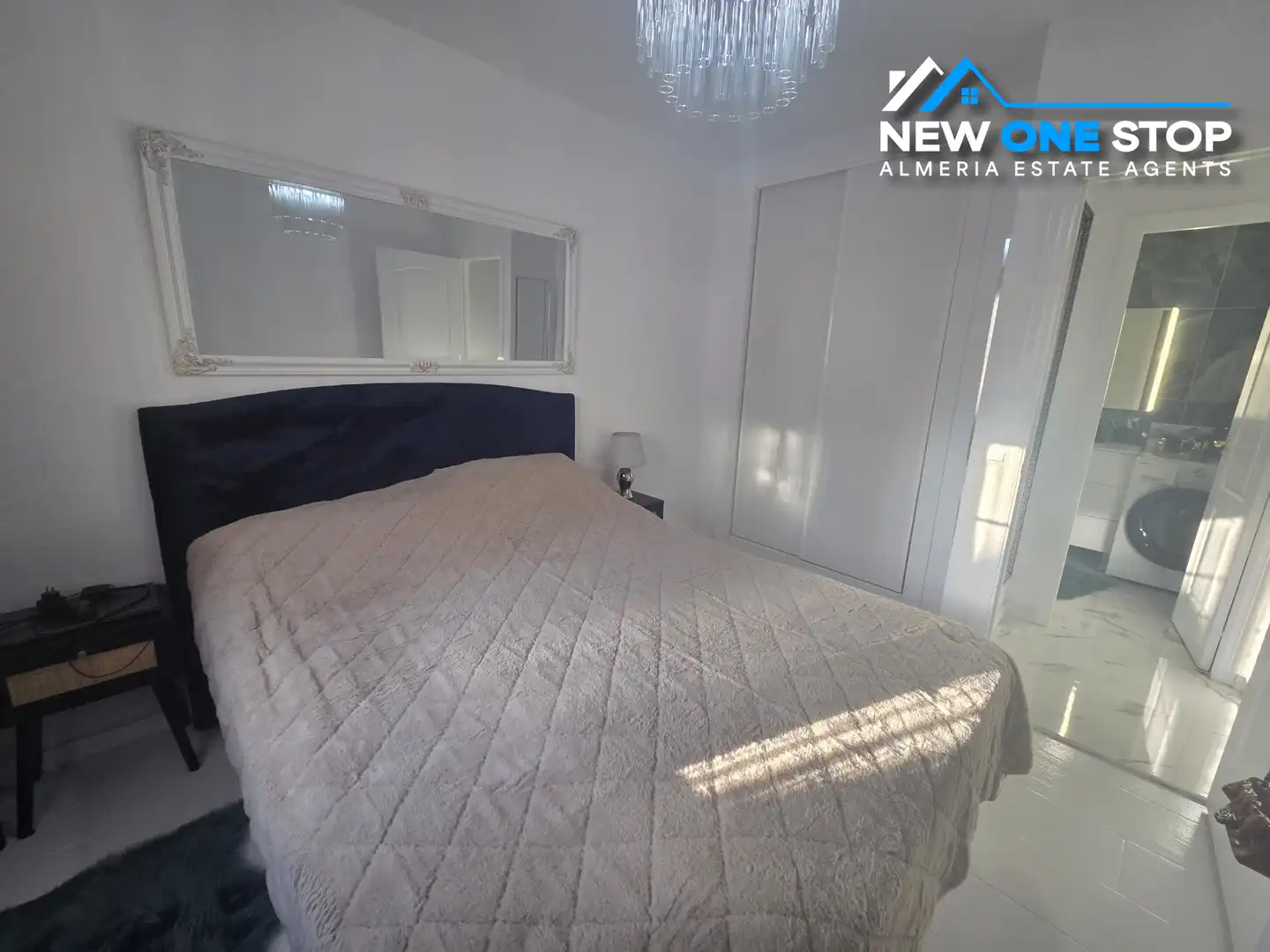 Dormitori de Apartament en venda en Mojácar amb Aire condicionat, Calefacció i Jardí privat