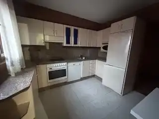 Küche von Dachboden zum Verkauf in León Capital  mit Heizung, Parkett und Terrasse
