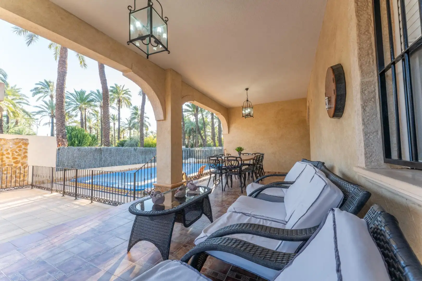 Jardín de Casa o chalet en venta en Elche / Elx con Aire acondicionado, Jardín privado y Terraza