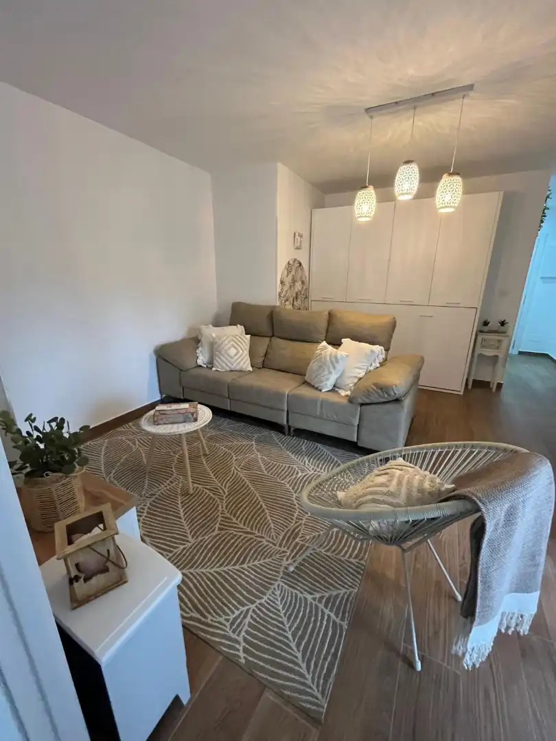 Sala de estar de Piso en venta en Suances con Calefacción, Amueblado y Lavadora