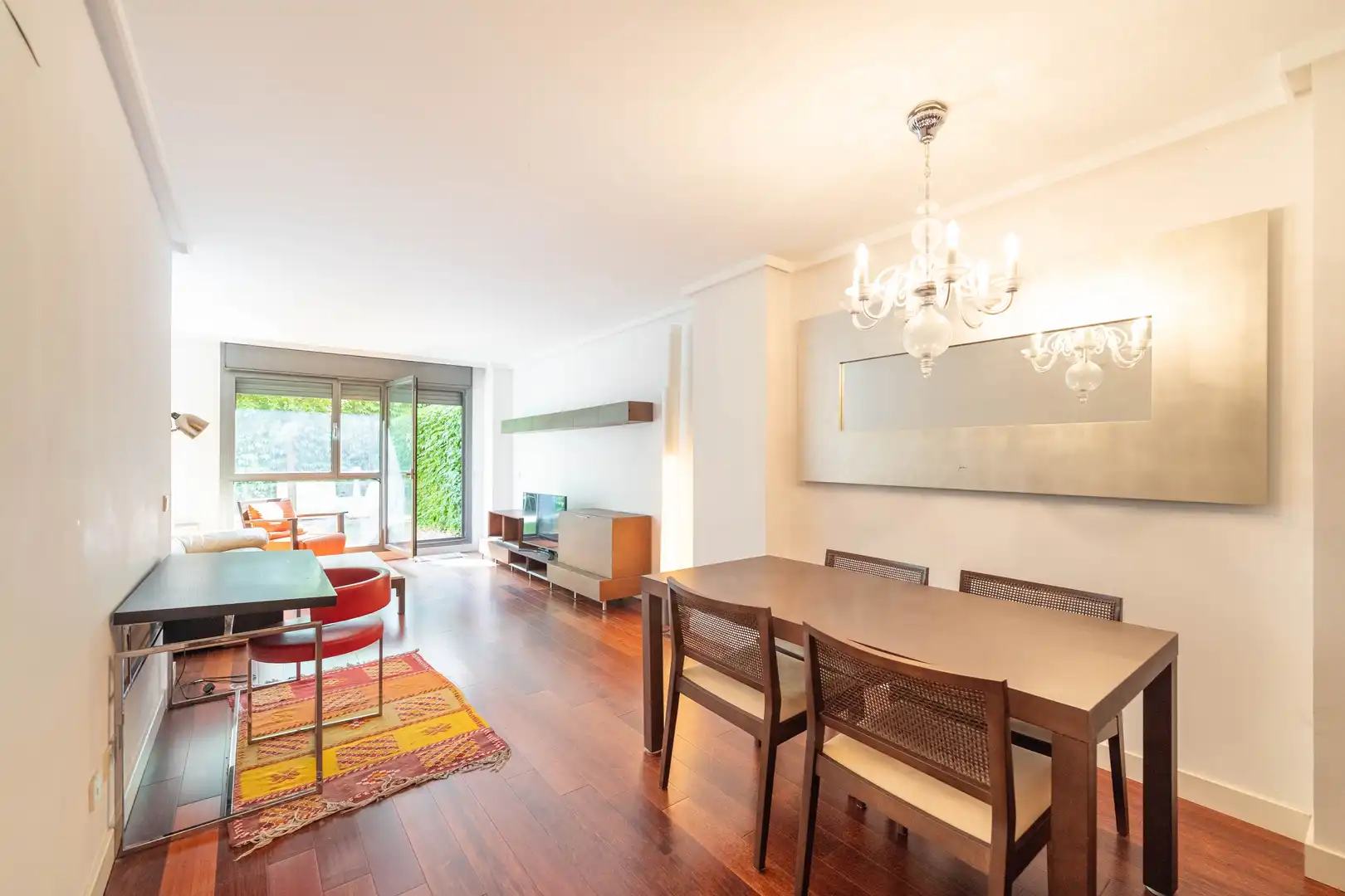 Esszimmer von Wohnung zur Miete in Madrid mit Klimaanlage, Heizung und Abstellraum