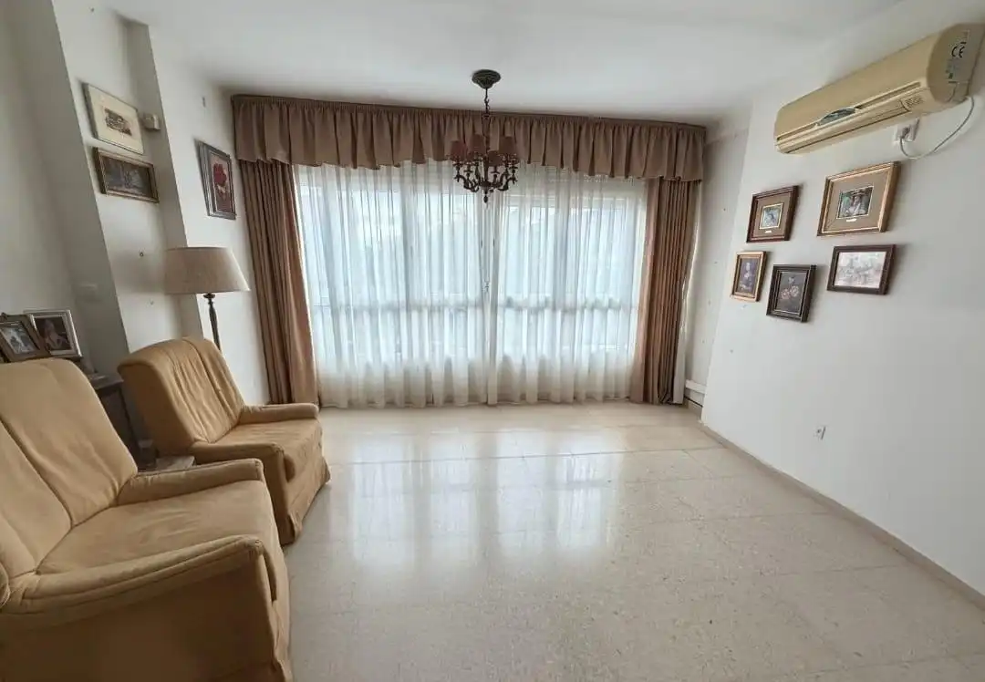 Living room of Flat for sale in Sevilla  with Air Conditioner and Balcony