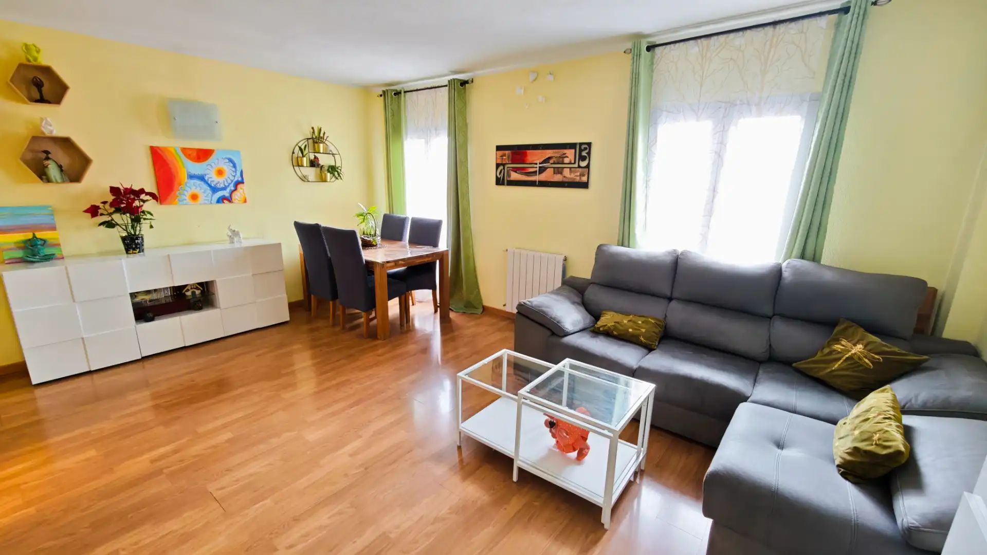 Wohnzimmer von Maisonette zum Verkauf in Leganés mit Klimaanlage, Heizung und Parkett