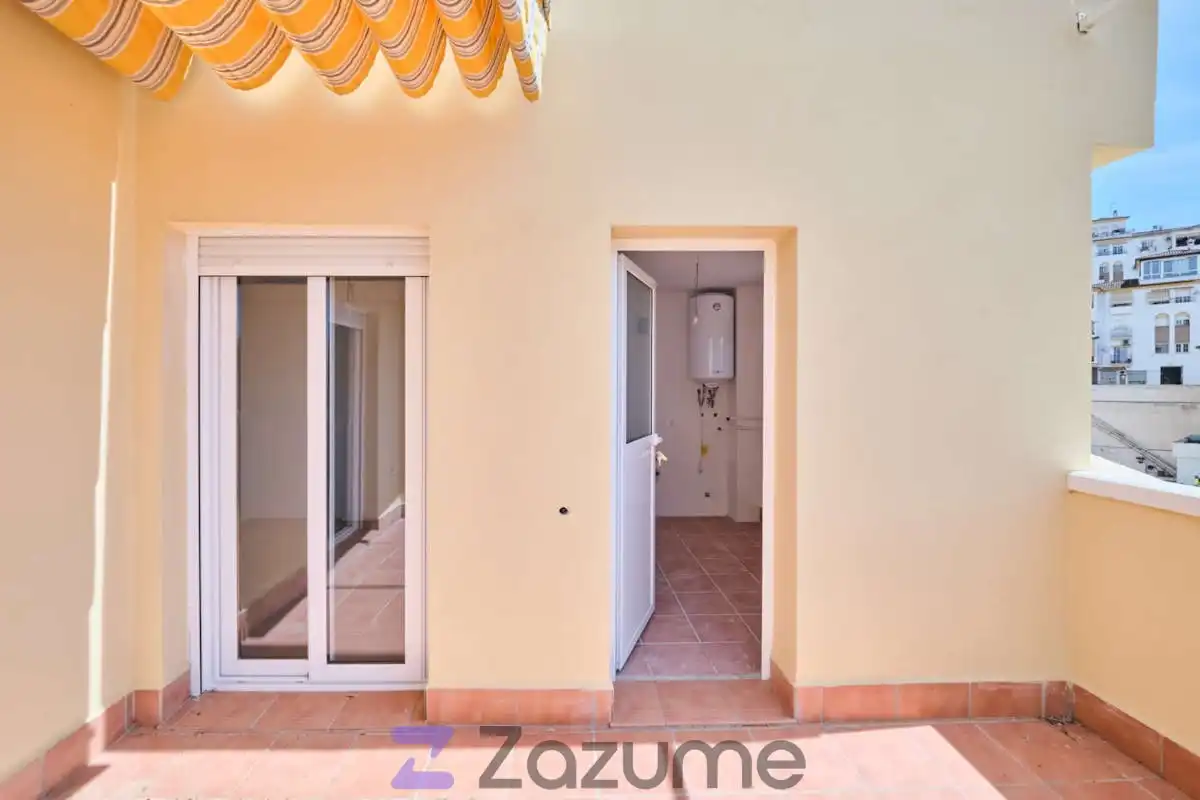 Balcony of Flat for rent in Cenes de la Vega  with Air Conditioner, Heating and Private garden