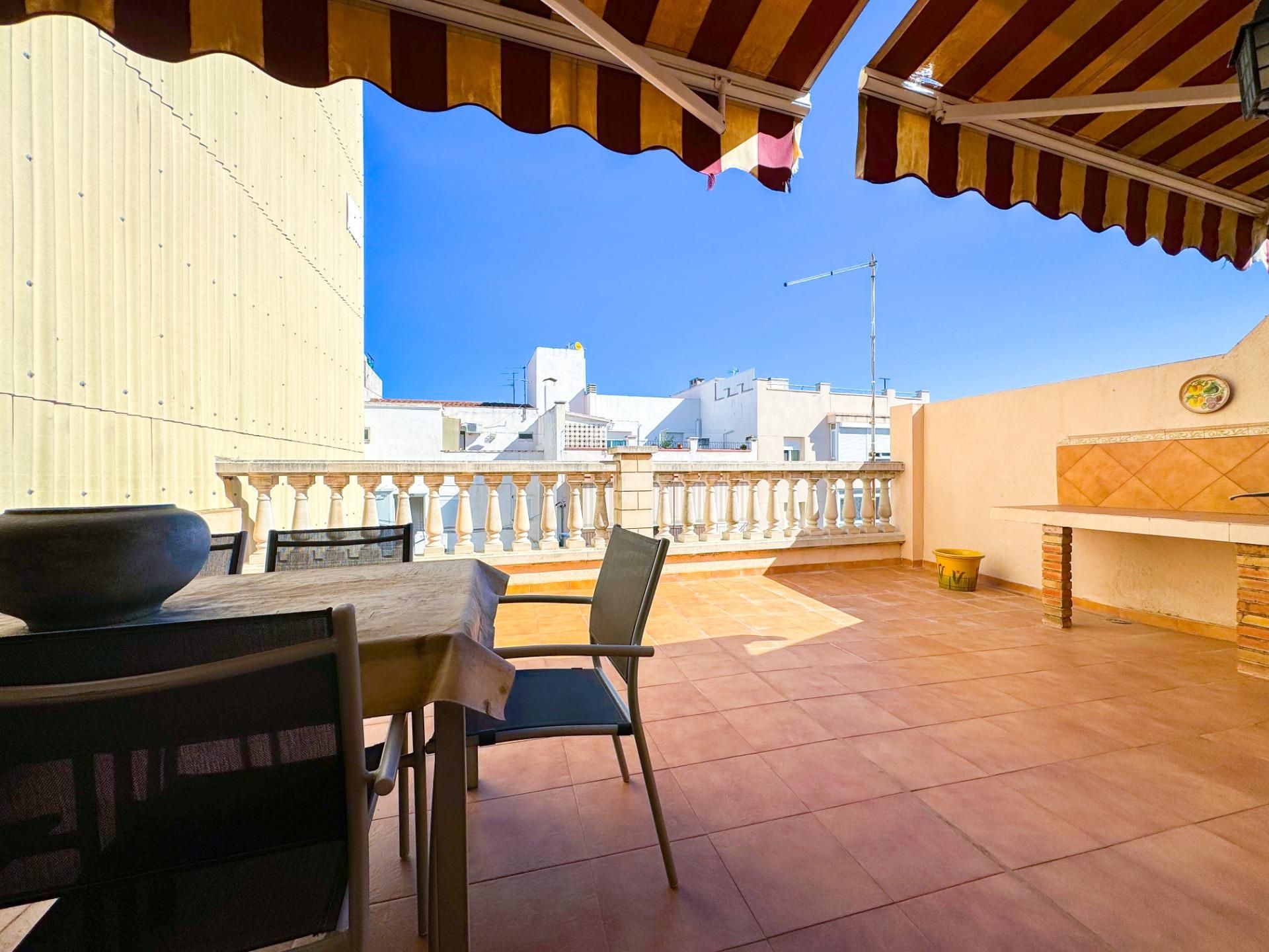 Terrasse von Dachboden zum verkauf in La Canonja mit Klimaanlage, Heizung und Terrasse