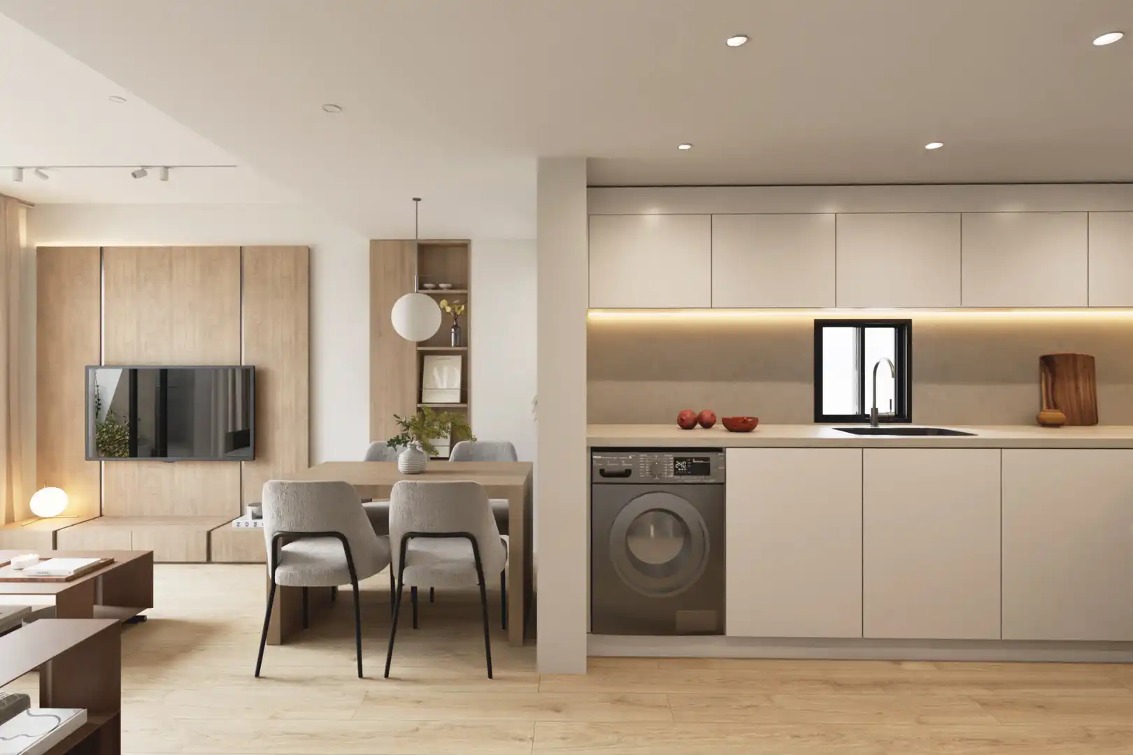 Cuina de Àtic en venda en  Lleida Capital amb Aire condicionat, Calefacció i Parquet