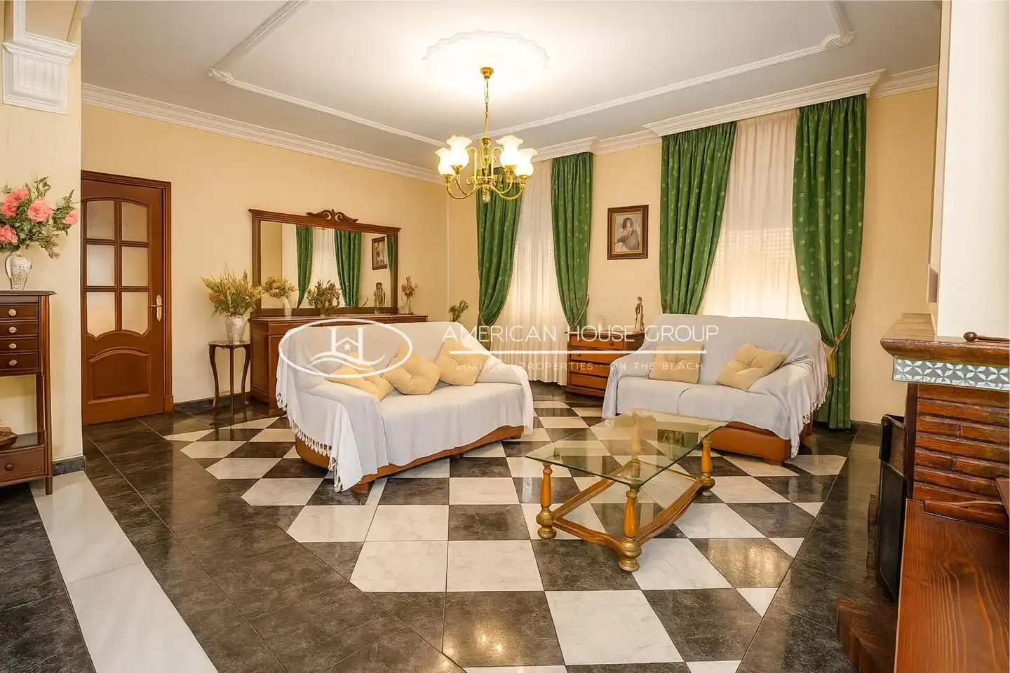 Sala d'estar de Casa o xalet en venda en Núcleo urbano