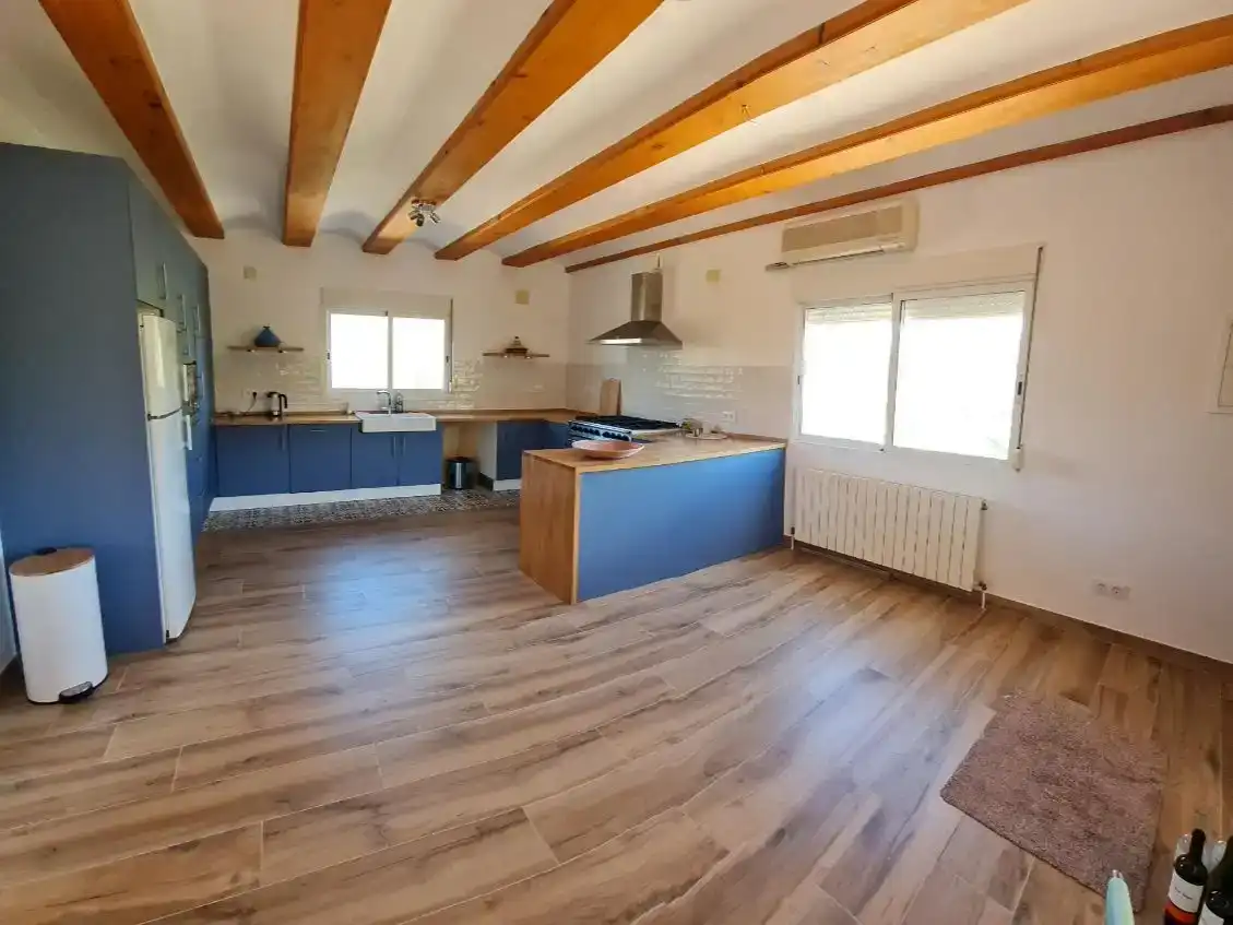 Cocina de Finca rústica en venta en Pedreguer con Aire acondicionado, Jardín privado y Balcón
