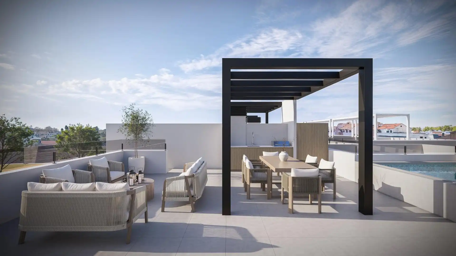 Terraza de Casa o chalet en venta en San Pedro del Pinatar con Terraza y Piscina
