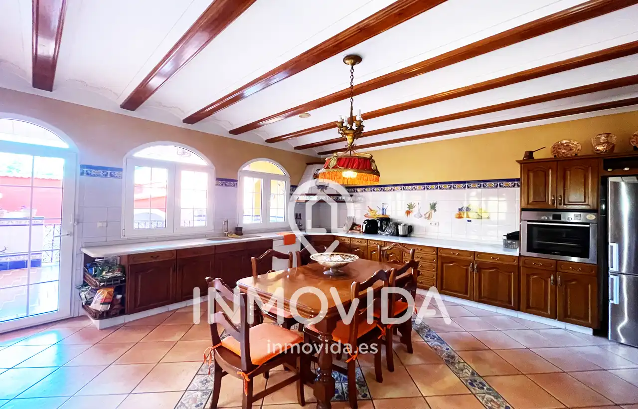 Kitchen of Houses for sale in Xàtiva  with Air Conditioner, Terrace and Furnished