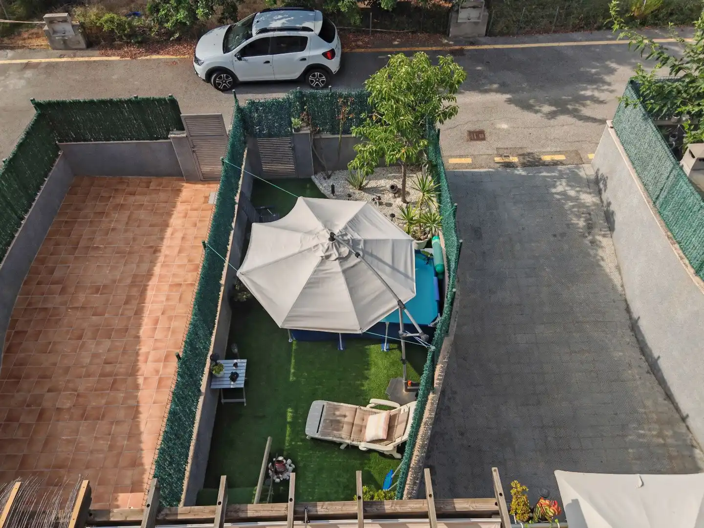 Terraza de Casa adosada en venta en El Vendrell con Aire acondicionado, Calefacción y Jardín privado