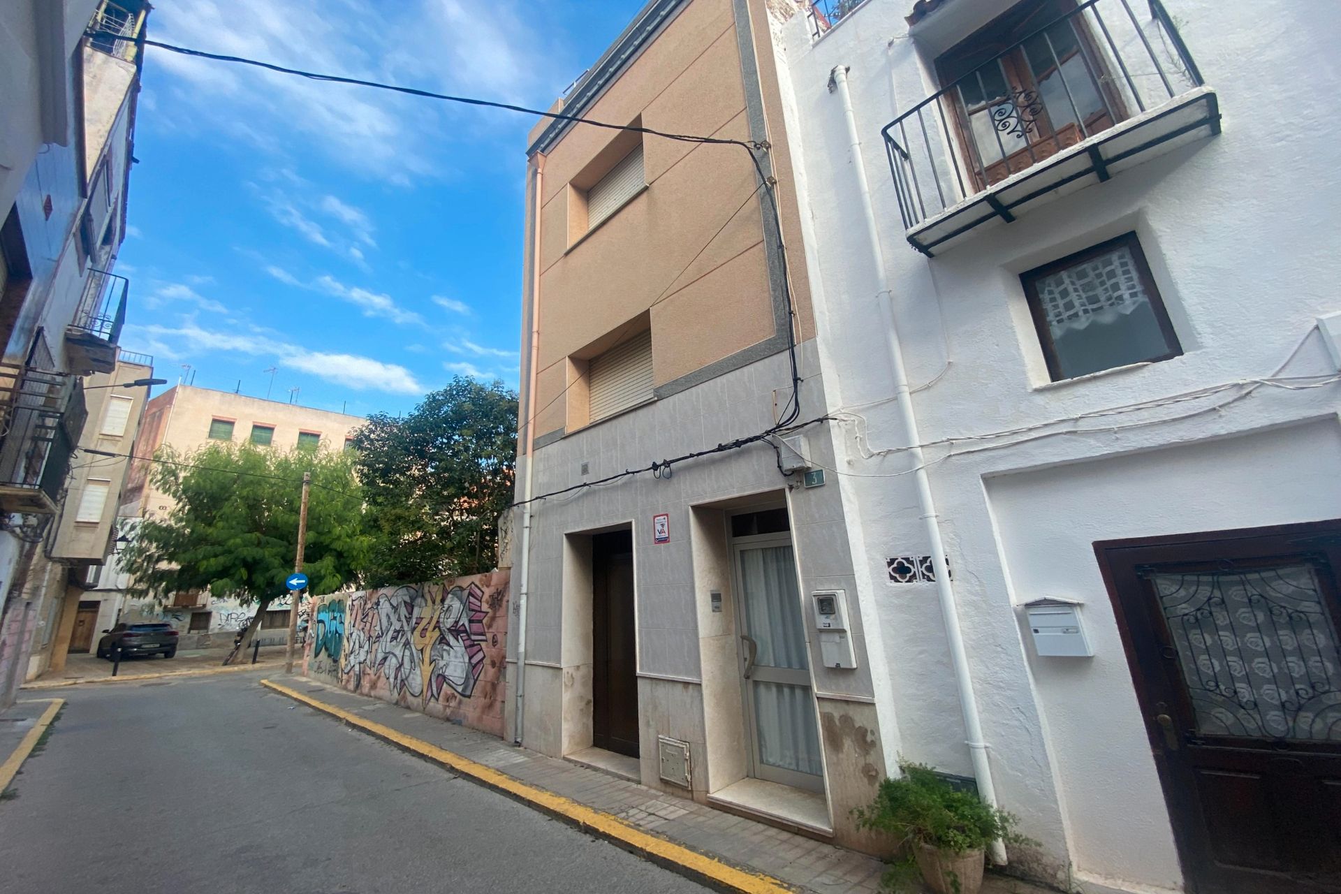 Exterior view of Single-family semi-detached for sale in Benicarló  with Terrace