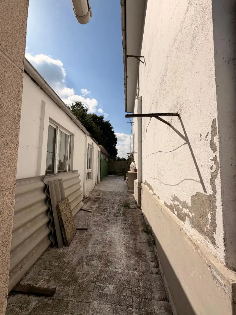 Vista exterior de Casa o chalet en venta en Cambre  con Calefacción, Amueblado y Balcón
