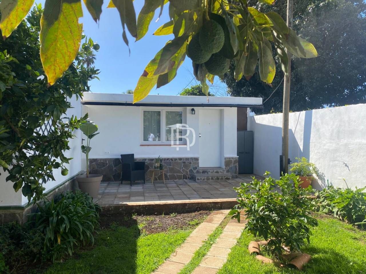 Vista exterior de Piso de alquiler en San Cristóbal de la Laguna con Jardín privado, Terraza y Amueblado