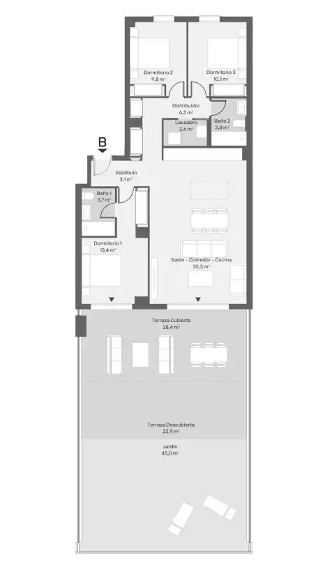 Apartment with pool for sale in Calle Islas Bermudas 100, imagen 20