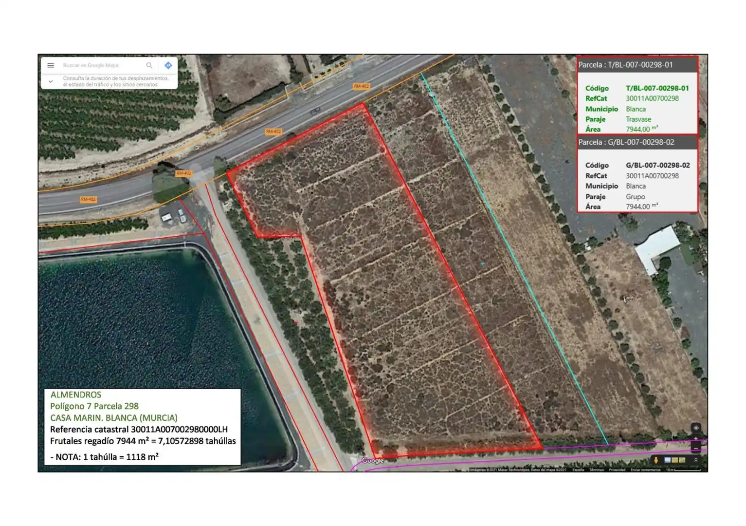 Terreno en venta en Blanca