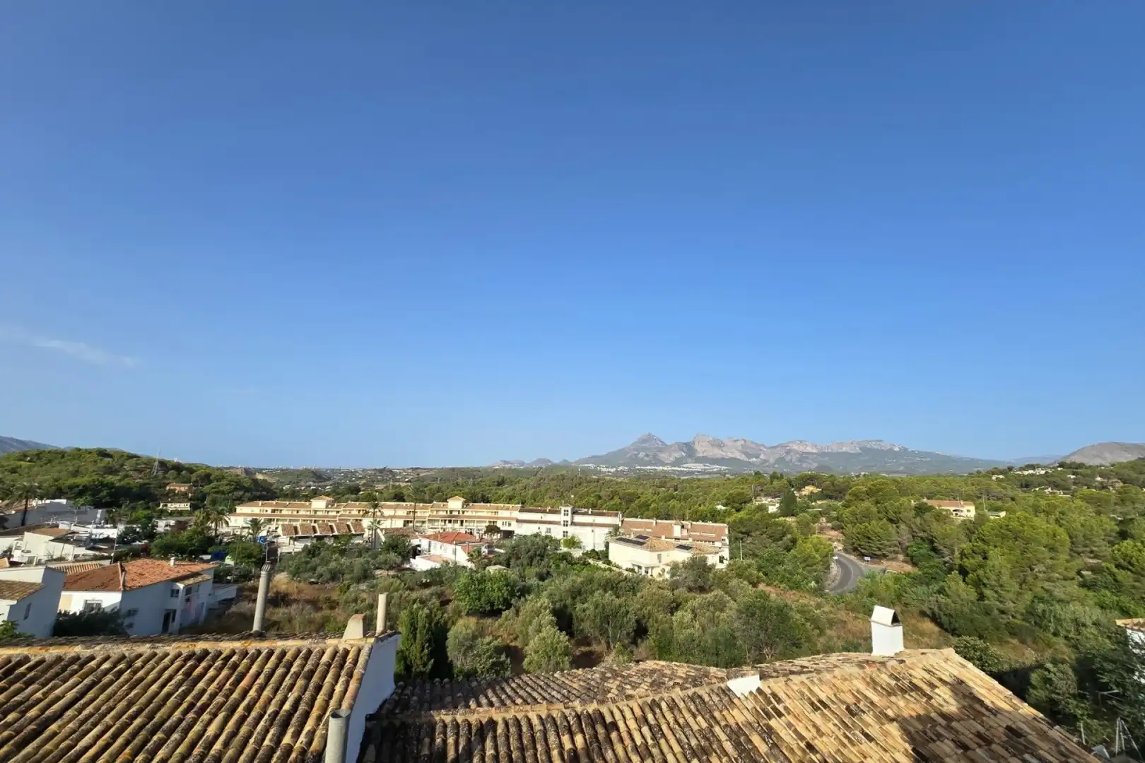 Vista exterior de Finca rústica en venta en Altea con Calefacción, Terraza y Balcón