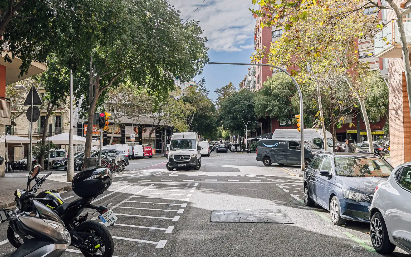 Vista exterior de Ático en venta en Barcelona con Aire acondicionado, Calefacción y Terraza