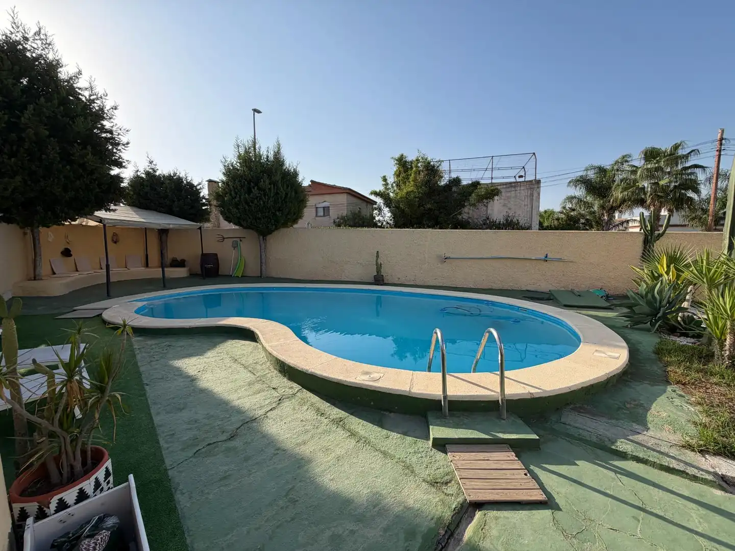 Piscina de Casa o chalet en venta en Náquera con Aire acondicionado, Jardín privado y Terraza