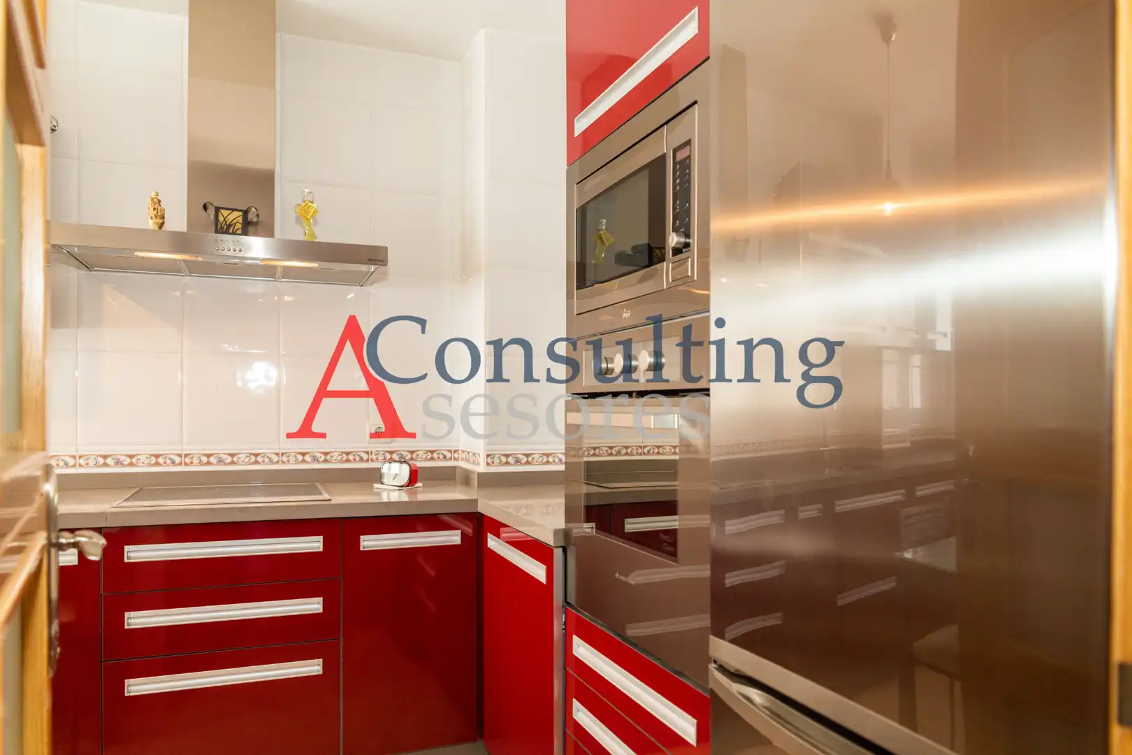 Cocina de Dúplex en venta en San Juan del Puerto con Amueblado, Horno y Lavadora